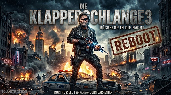 Kurt Russells Kultfilm kehrt zurück: "Die Klapperschlange" bekommt offiziell ein Reboot
