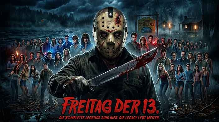 Freitag der 13.: Alle Filme im Überblick - vom Sommercamp zum Pop-Mythos