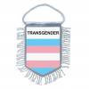 AUTO WIMPEL TRANSGENDER F�R IN...