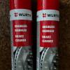 2x W�RTH Bremsenreiniger 1000ml, NEU