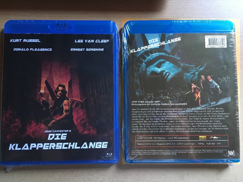 BLU-RAY-DISC*DIE KLAPPERSCHLANGE*UNRATED*OVP  !!!!