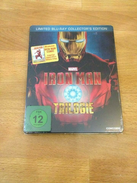Iron Man Trilogie Steelbook Inkl Exklusivem Iro Kaufen