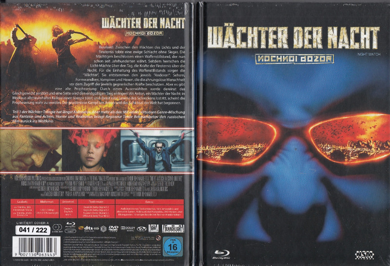Wachter Der Nacht Blu Ray Dvd 2discs Cover A Kaufen