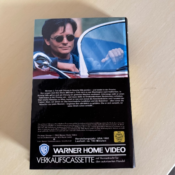 Doc Hollywood Michael J Fox gr. Hartbox Blu-ray