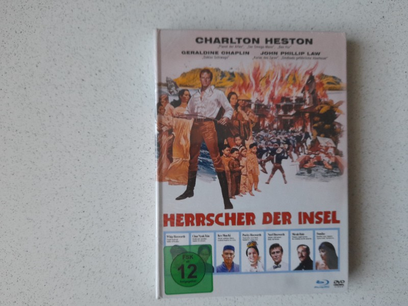 MEDIABOOK : HERRSCHER DER INSEL - CHARLTON HESTON
