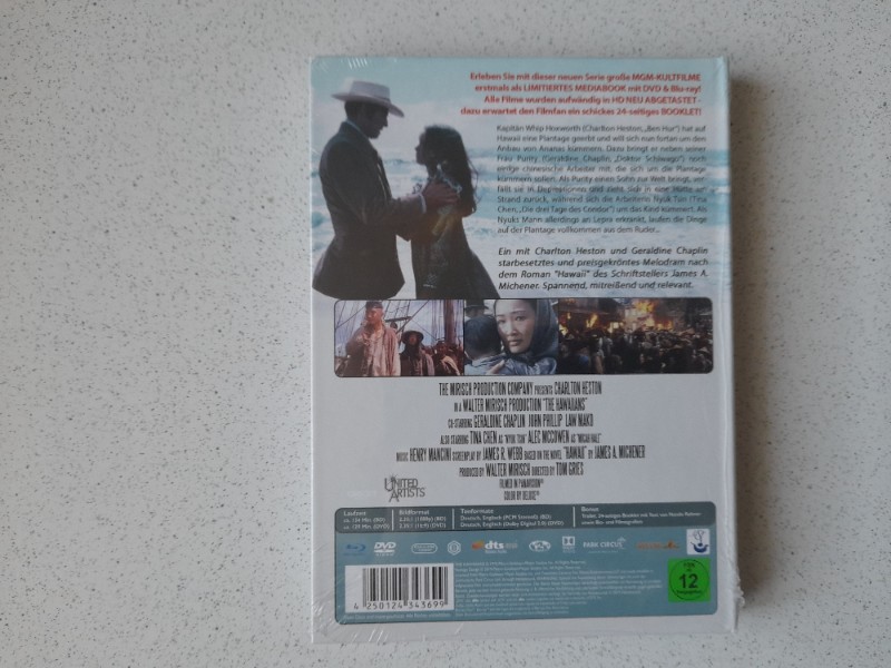 MEDIABOOK : HERRSCHER DER INSEL - CHARLTON HESTON