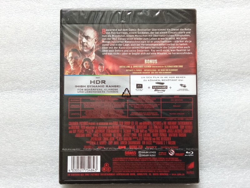 Bloodshot - 4K Ultra HD + Blu-ray � Neu