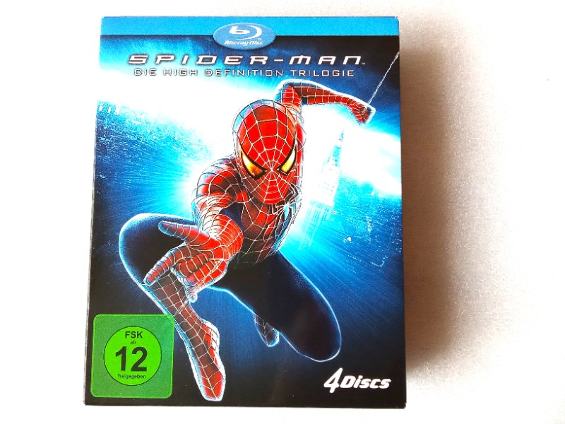 Spider Man Trilogie - Blu-ray   kein Deutsch