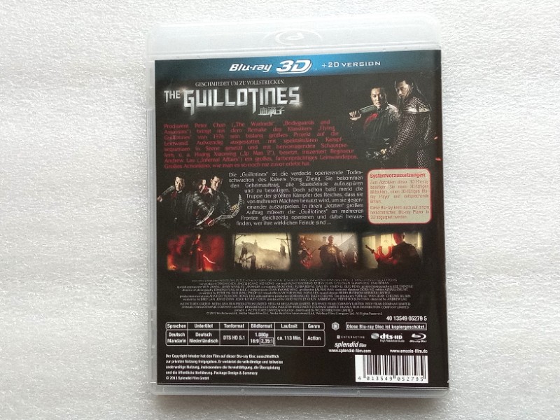 The Guillotines in 3D - Blu-ray 3D + 2D Version