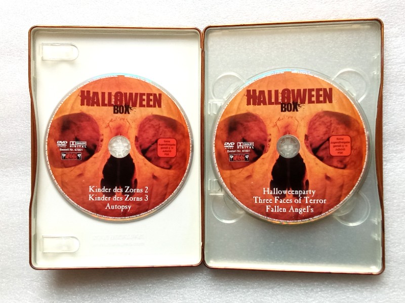 Halloween Box - Metallbox - DVD - 9 Filme Box-
