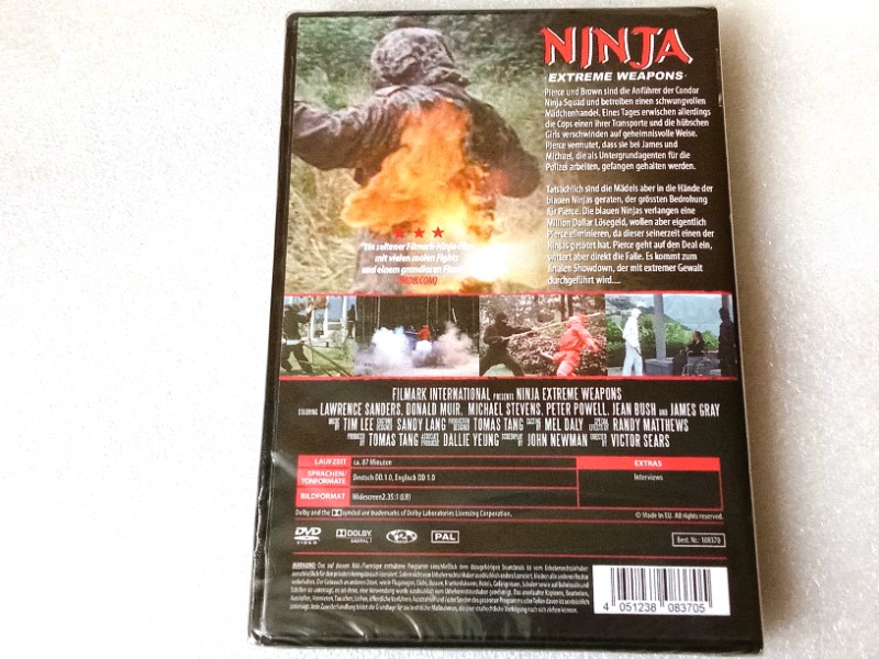 Ninja - Extreme Weapons - DVD - Neu - OVP