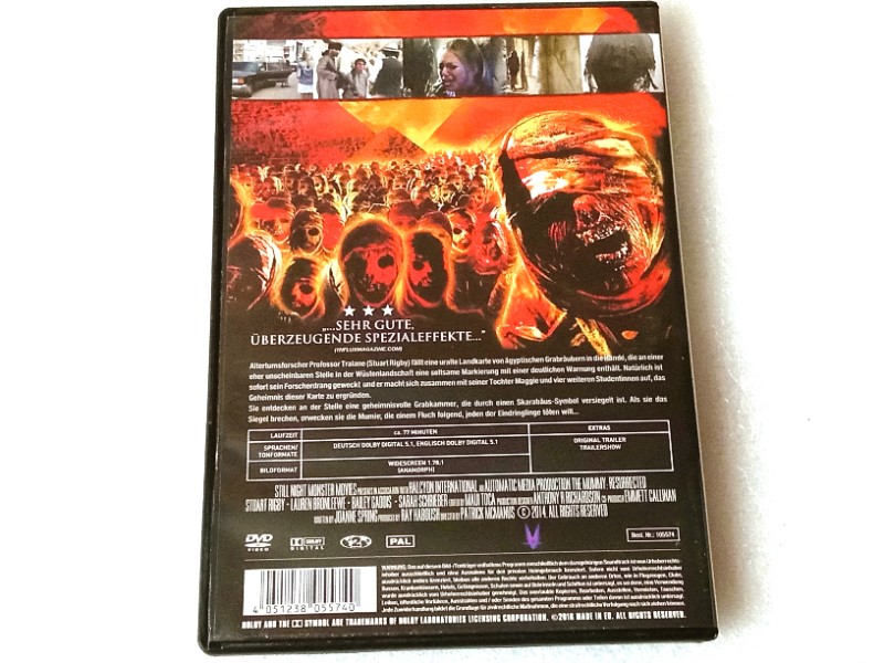 The Mummy - Resurrected - DVD