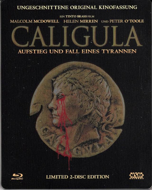 Caligula Blu-ray lim.2 Disc NSM Steelbook NEU