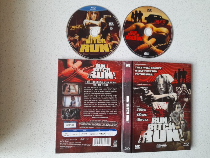 MEDIABOOK : RUN ! BITCH RUN ! - LIMITIERT 1000