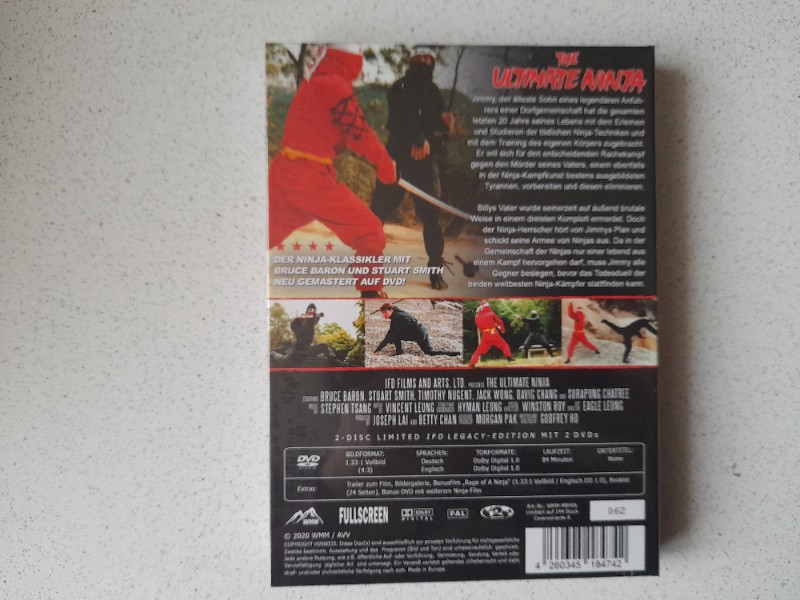 MEDIABOOK : THE ULTIMATE NINJA -  144 St�ck