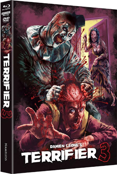 TERRIFIER 3 (4K UHD) Cover L Mediabook NEU+OVP