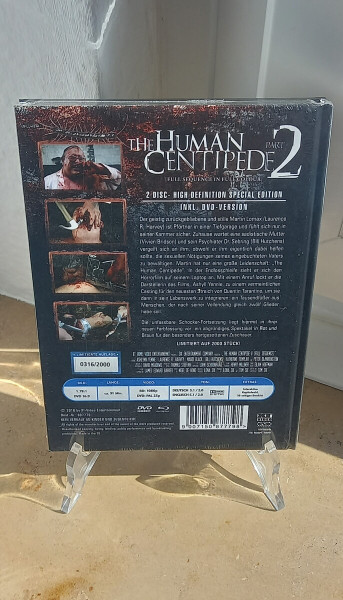 The Human Centipede Teil 2 Color Mediabook OVP
