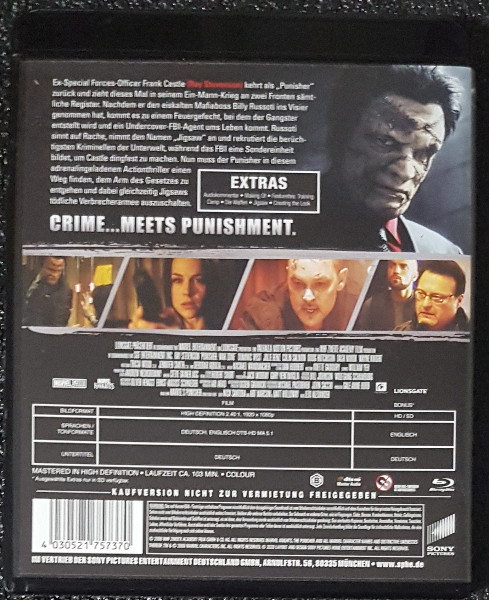 Punisher: War Zone (2008) Ray Stevenson (uncut)