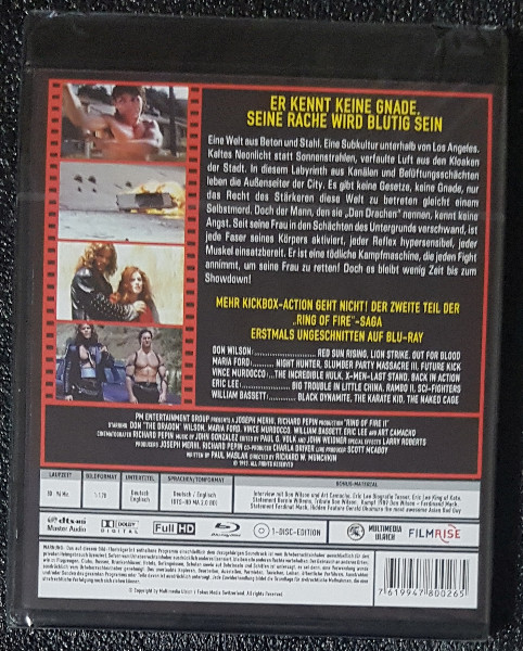 Ring of Fire 2 (1993) Don The Dragon Wilson (uncut