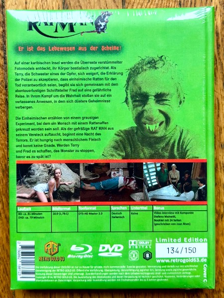 Ratman - Mediabook NeuOVP - Cover von Rick Melton