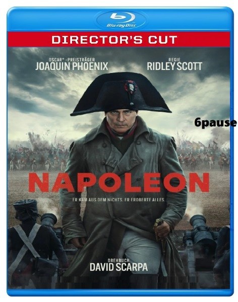 Napoleon DIRECTORs CUT - Joaquin Phoenix Blu-ray