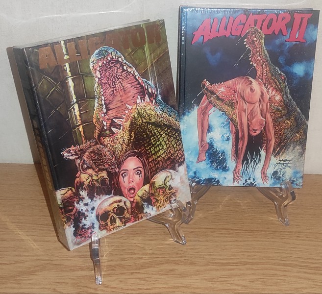 Mega-Mediabook HORROR ALLIGATOR 1+2 RICK MELTON