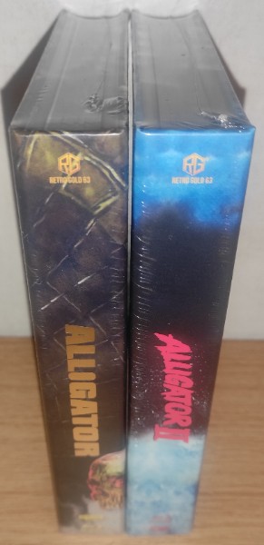 Mega-Mediabook HORROR ALLIGATOR 1+2 RICK MELTON