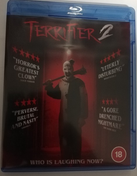 TERRIFIER  2   ( UNCUT )  ENGLISCHER  TON