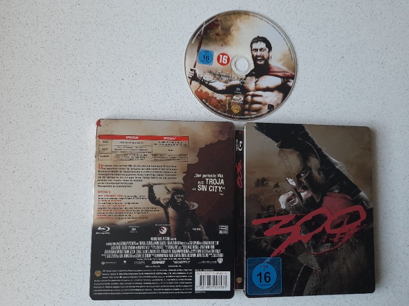 Blu-ray STEELBOOK : 300 - ZACK SNYDER