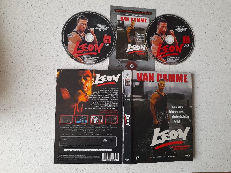 MEDIABOOK : LEON - JEAN-CLAUDE VAN DAMME
