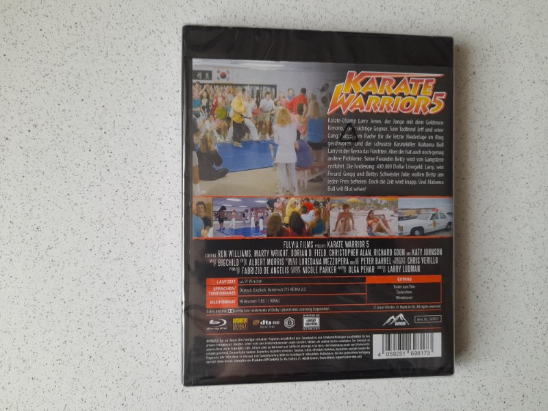 Blu-ray : KARATE WARRIORS 5 - UNCUT