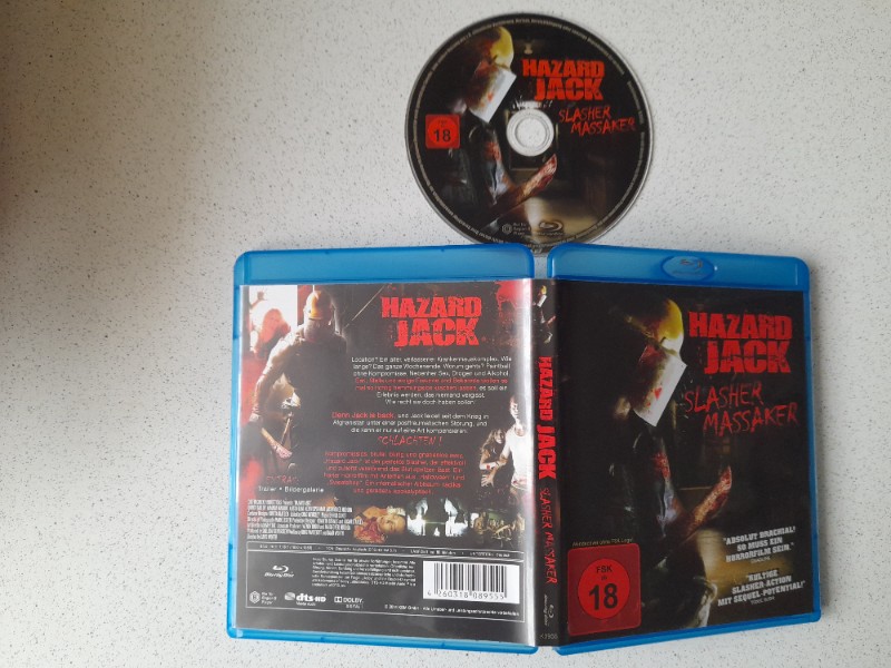 Blu-ray : HAZARD JACK - SLASHER MASSAKER