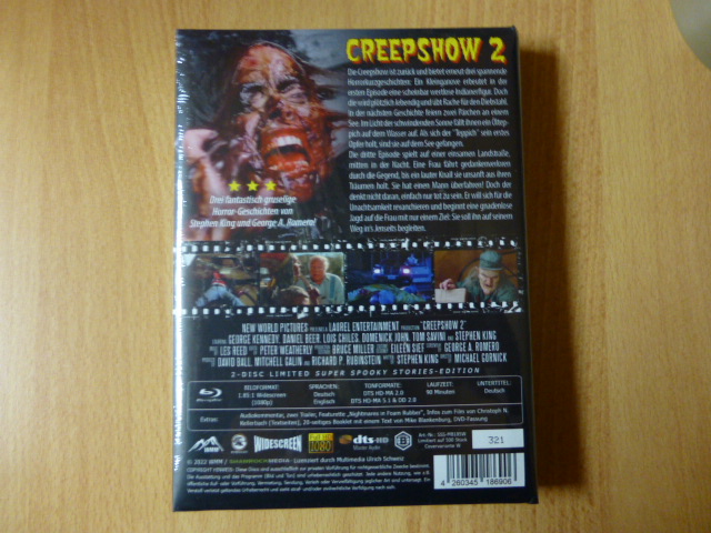 Creepshow II (Lim. Edition wattiertes Mediabook)