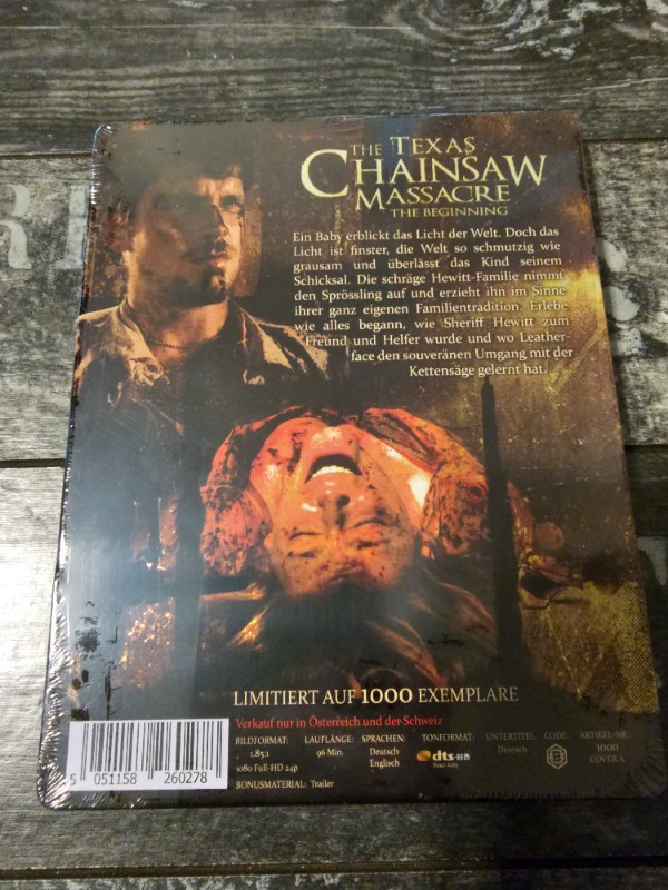 Texas Chainsaw Massacre The Beginning - Steelbook