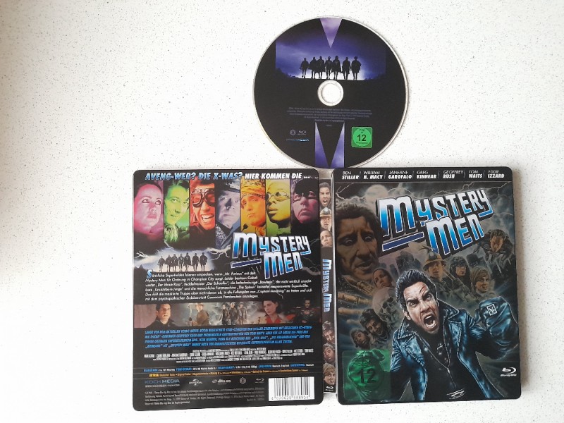 Blu-ray STEELBOOK : MYSTERY MEN - BEN STILLER