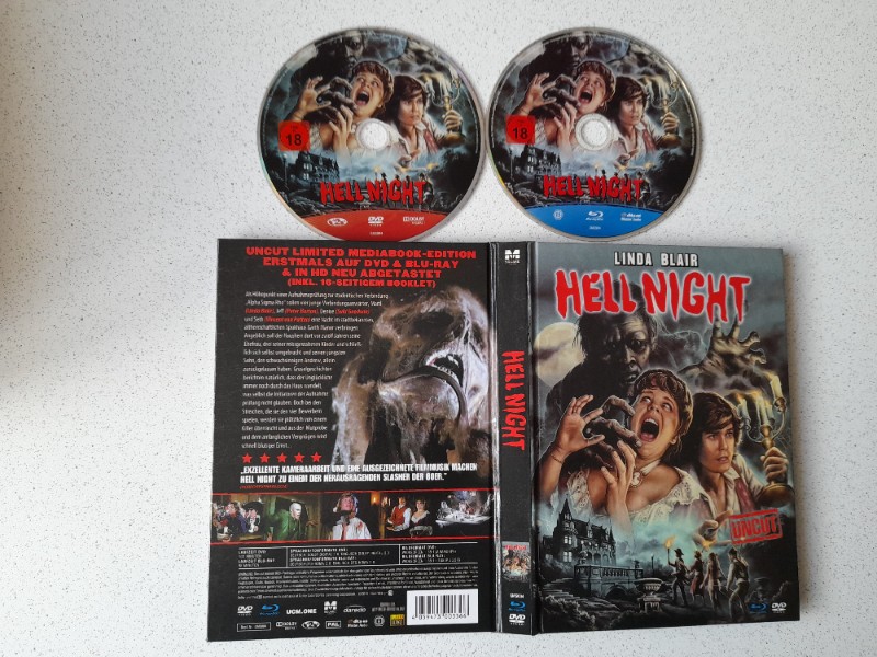 MEDIABOOK : HELL NIGHT - UNCUT