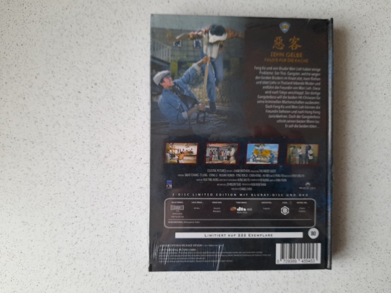 MEDIABOOK : ZEHN GELBE F�USTE F�R DIE RACHE -UNCUT