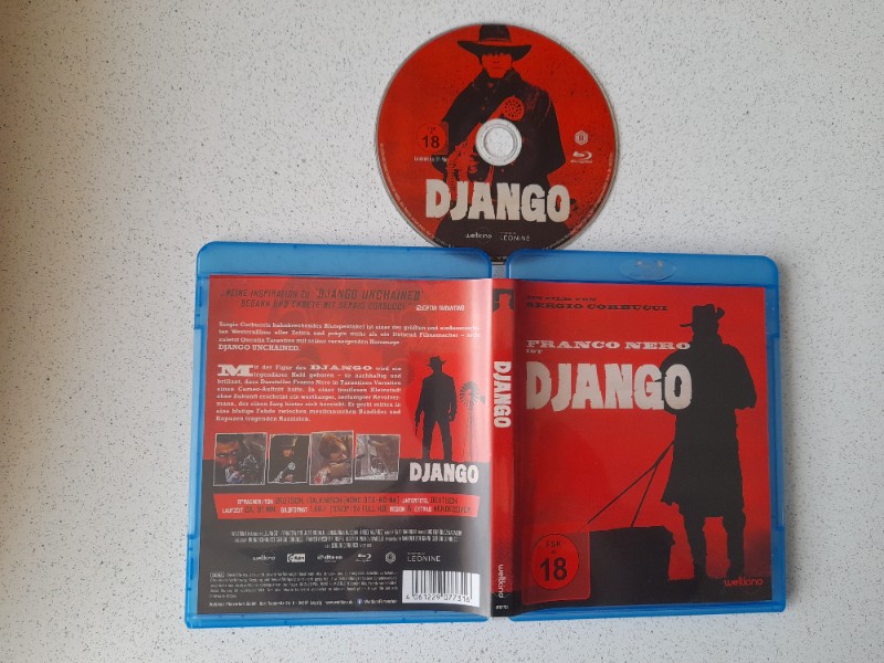 Blu-ray : DJANGO mit FRANCO NERO