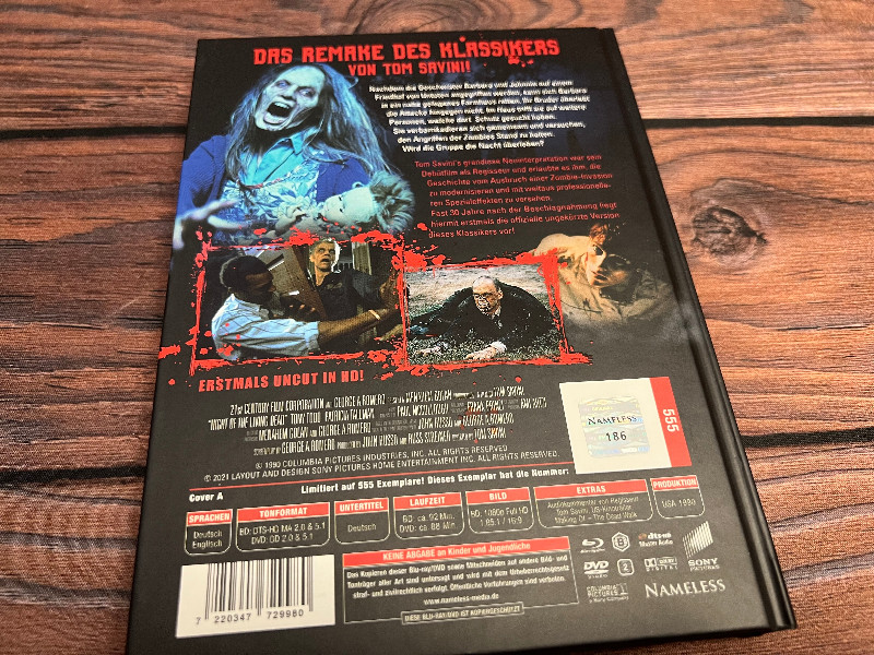 Night of the Living Dead 1990 - Mediabook