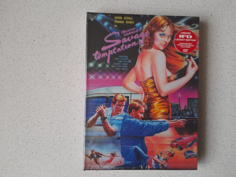 MEDIABOOK : SAVAGE TEMPTATION  - 111 St�ck