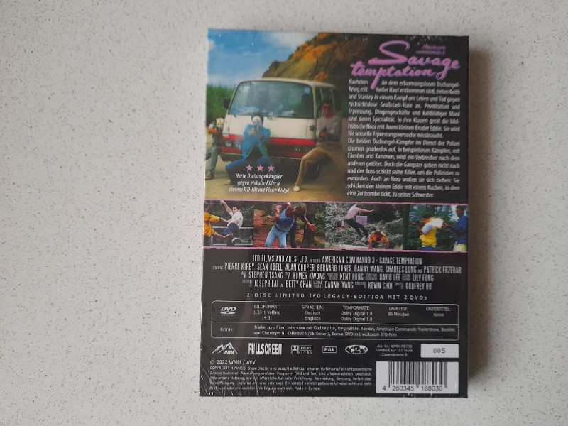 MEDIABOOK : SAVAGE TEMPTATION  - 111 St�ck