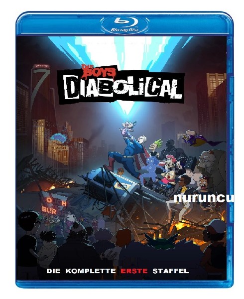 The Boys: Diabolical Staffel 1 Blu ray Ton Deutsch