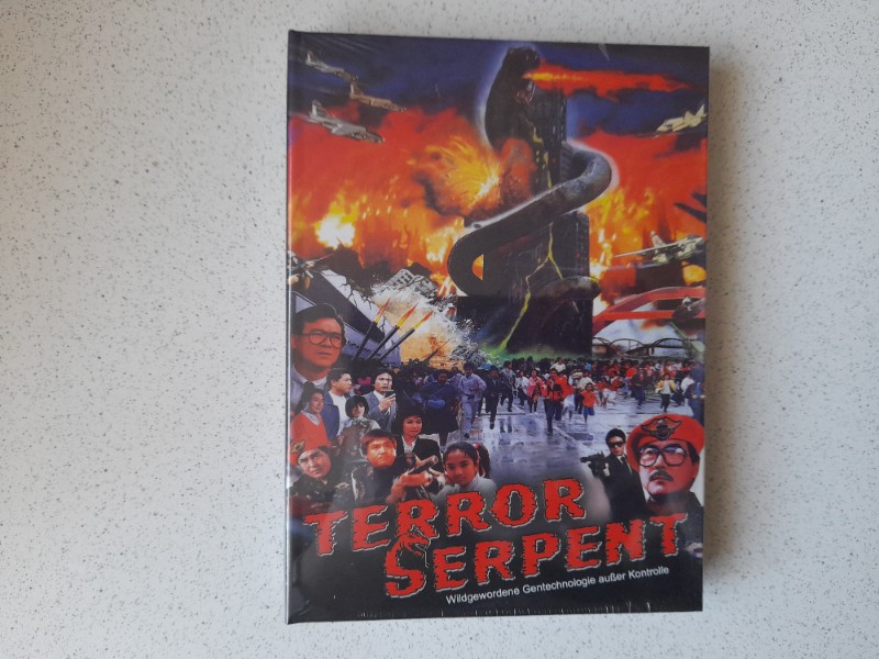 MEDIABOOK : TERROR SERPENT - LIMITIERT 111 STÜCK