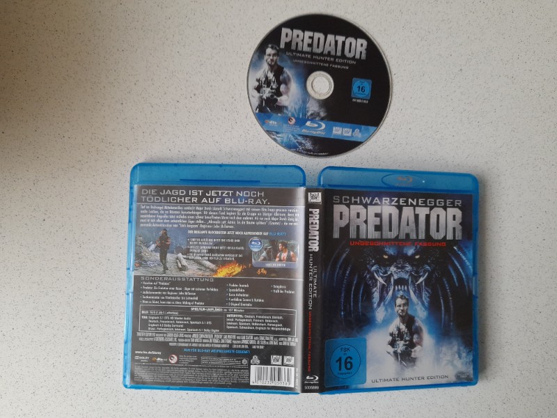 Blu-ray : PREDATOR - UNCUT - ARNOLD SCHWARZENEGGER