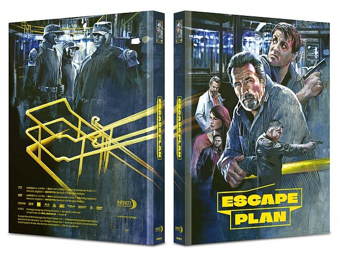 Escape Plan - Entkommen oder sterben Mediabook - B