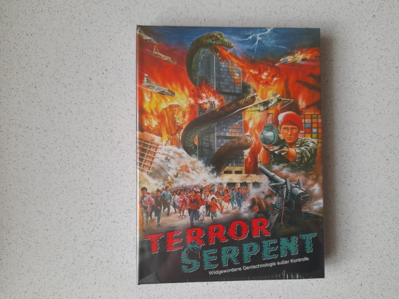 MEDIABOOK : TERROR SERPENT - 333 St�ck