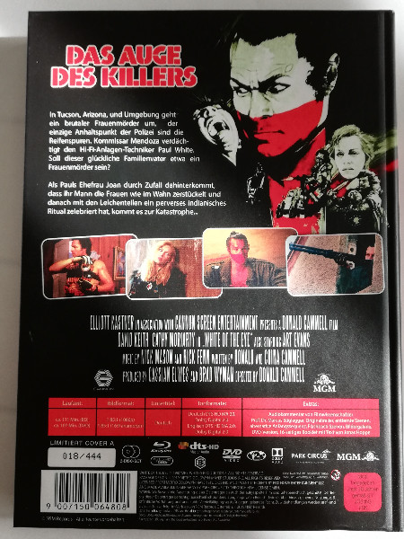 DAS  AUGE DES  KILLERS   (MEDIABOOK)