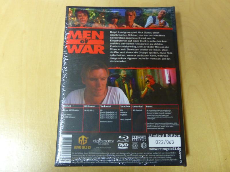 Men of War (Limited Wattiertes Mediabook)