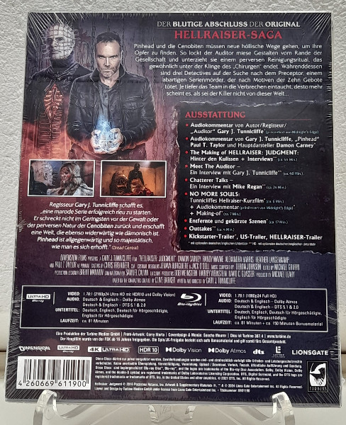 Hellraiser - Judgment 4K Steelbook im Schuber