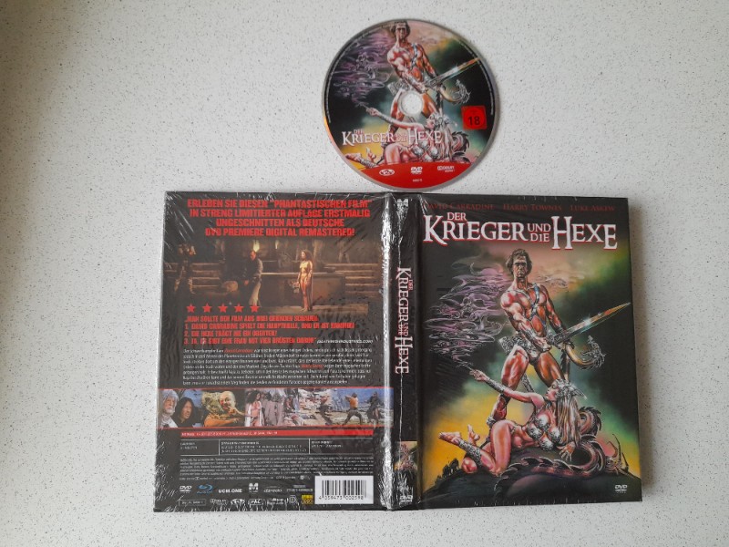 MEDIABOOK : DER KRIEGER UND DIE HEXE - UNCUT